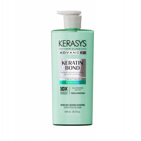  DẦU XẢ KERASYS ADVANCED KERATIN BOND PURIFYING (Phục hồi chuyên sâu, sạch sâu và detox da đầu)