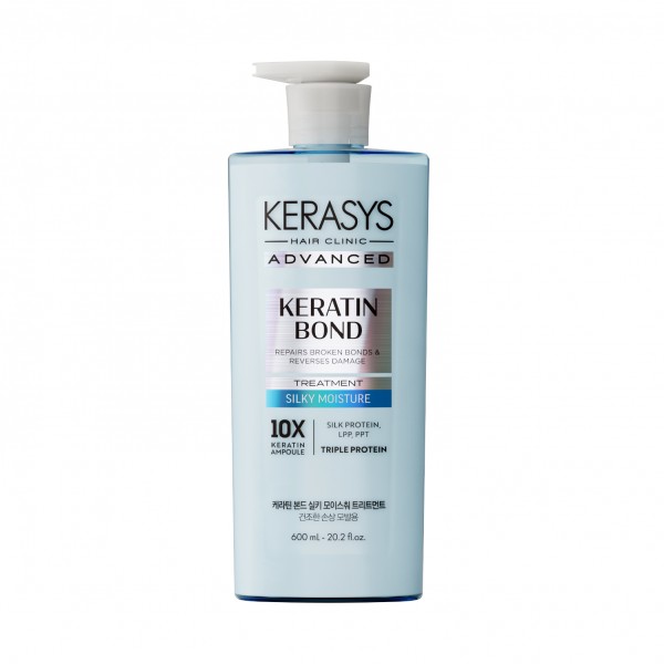  DẦU XẢ KERASYS ADVANCED KERATIN BOND SILKY MOISTURE (Phục hồi và dưỡng ẩm chuyên sâu)