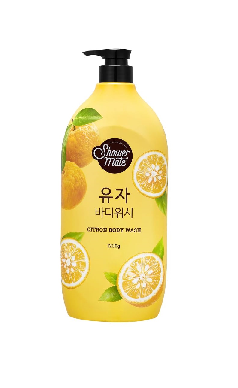 SỮA TẮM CAO CẤP HÀN QUỐC SHOWERMATE NATURAL CITRON (Hương Thanh Yên tươi mát) - 1200ml